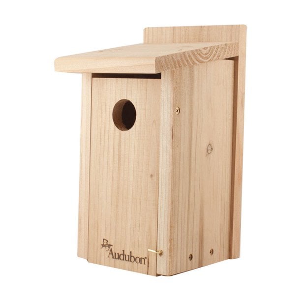 Audubon red cedar bird house