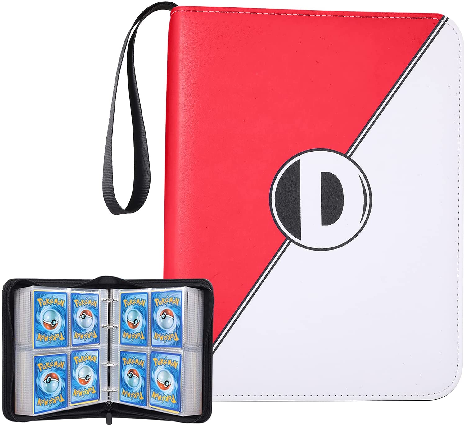 Binder for Pokémon cards with sleeves