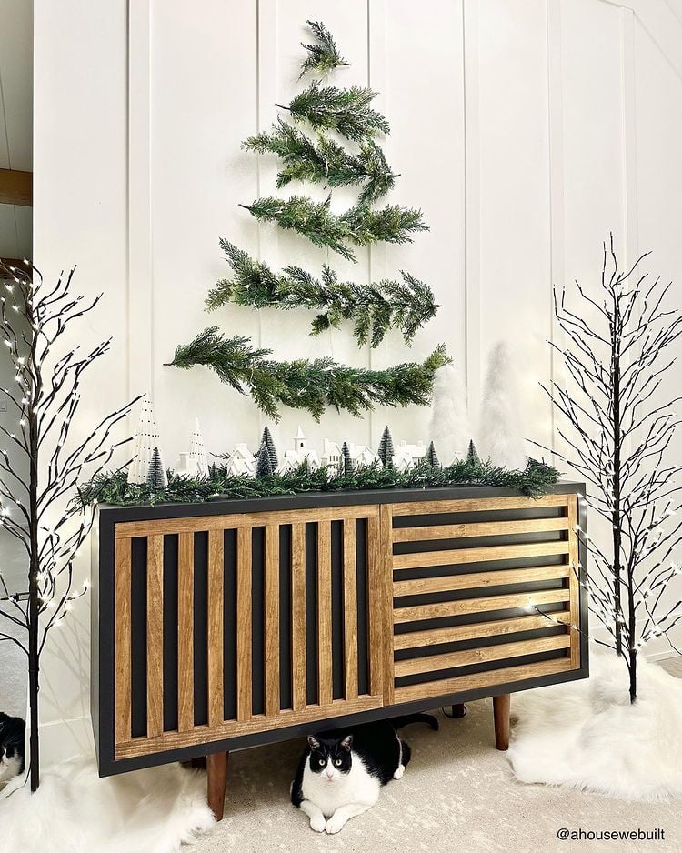 Wall Hanging Christmas Tree