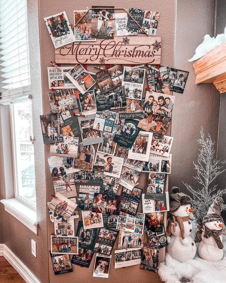 Holiday Card Display