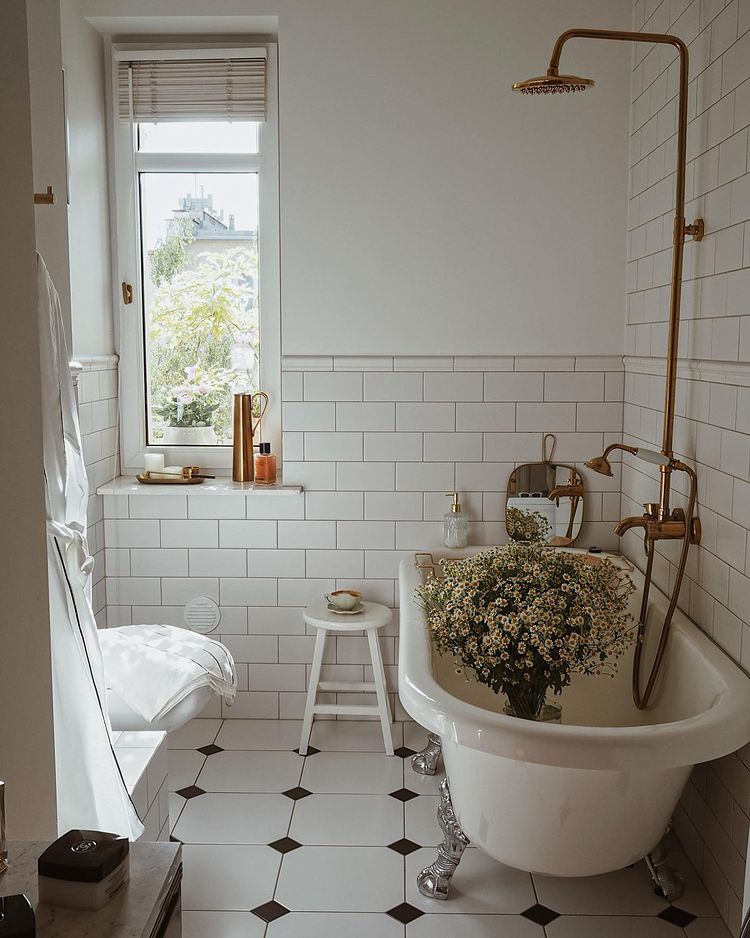 rustic bathroom