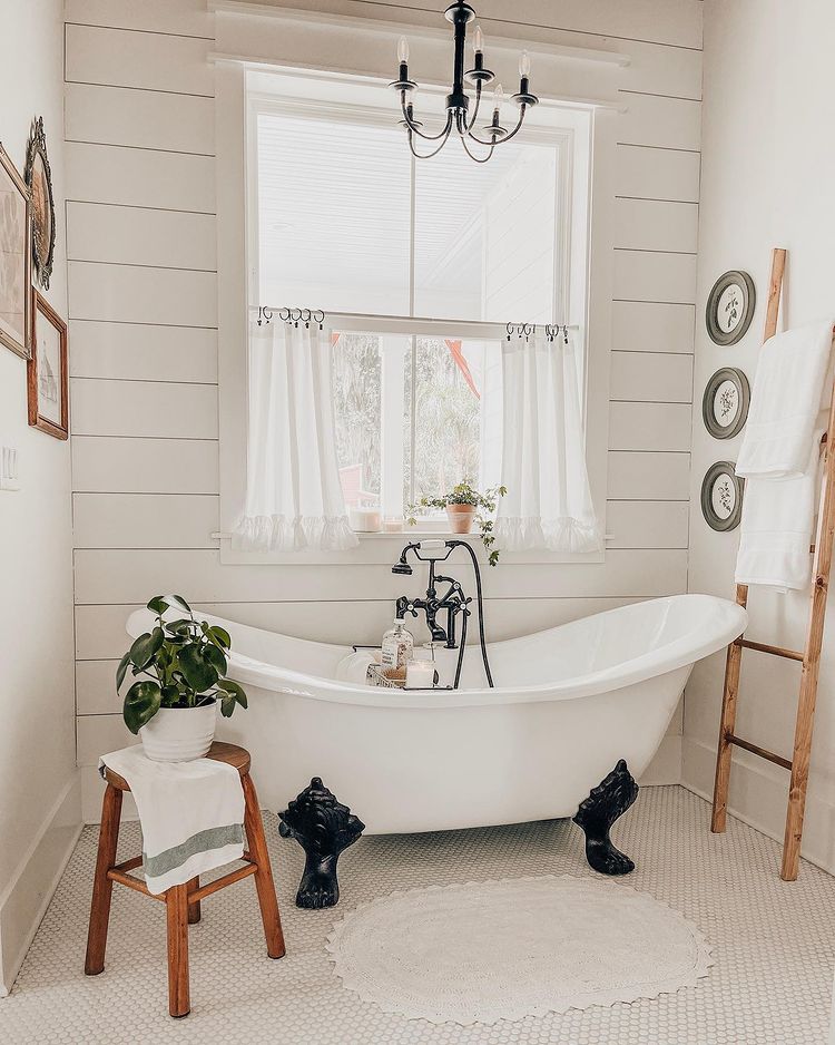 rustic bathroom