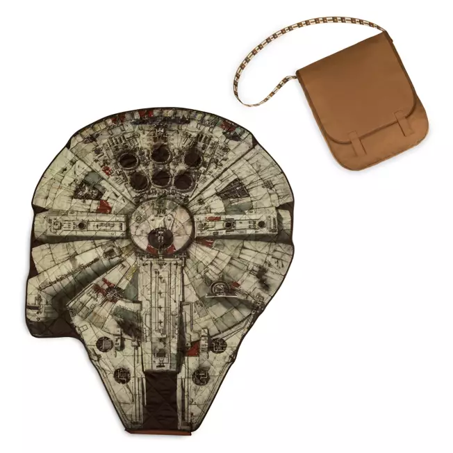 Star Wars Millennium Falcon Picnic Blanket