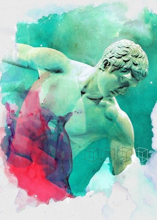 discobolus colorful